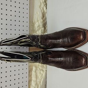 10007850 Ariat Men's Heritage Roughstock Western Boots - Thunder Brown